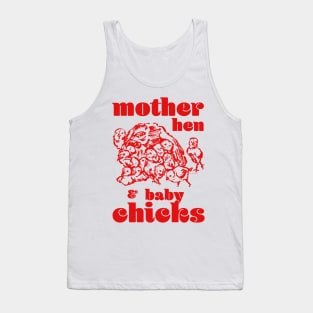 Baby chicks - red Tank Top